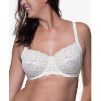 Dorina Women’s Rosa Non Padded Wired Bra, White, 36C