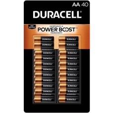 Duracell Coppertop Alkaline AA Batteries, 40-count, BROWN