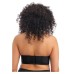  Women's Plus Size Smooth Strapless Seamless Underwire T-Shirt Bra, Black, 42DD