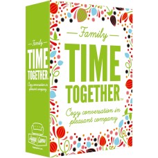 Hygge Games Time Together Family Game – Fun Conversation Starters Card Game for Families, Multicolored, Green, 4″ L x 3″ W x 1.5″ H