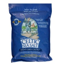 Light Grey Celtic Sea Salt 5 Pound Resealable Bag â€“ Additive-Free, Delicious Sea Salt, Perfect for Cooking, Baking and More - Gluten-Free, Non-GMO Verified, Kosher and Paleo-Friendly