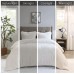 Arctic Fur Down Alternative Comforter Mini Set, Twin, Ivory