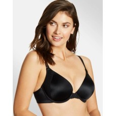 Maidenform T-Shirt Bra Love the Lift Natural Boost Demi Underwire Women’s 9428, Black, 38D