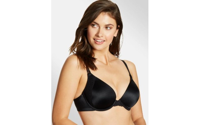  T-Shirt Bra Love the Lift Natural Boost Demi Underwire Women’s 9428, Black, 38D