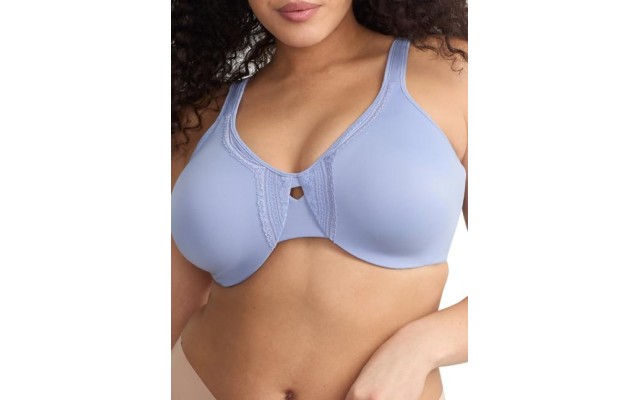  Womens Butterfly Effect Minimizer Bra Style-35912, Periwinkle, 40C