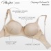  Secrets Full-coverage Wireless T-shirt For Full Figures, Us4824 Balconette Bra, Taupe, 40D US