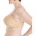  Secrets Full-coverage Wireless T-shirt For Full Figures, Us4824 Balconette Bra, Taupe, 40D US