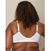  womens 18 Hour Ultimate Lift & Support Cotton Stretch Wireless Us474c Full Coverage Bra, Cotton White, 36C