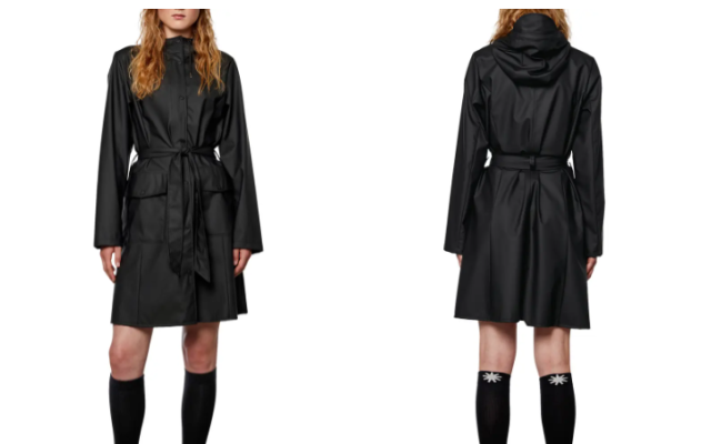  Waterproof Curve Jacket, Small, Black