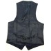  Men’s Classic-Fit Plaid Wool Matching Vest (Navy/Brown, S)
