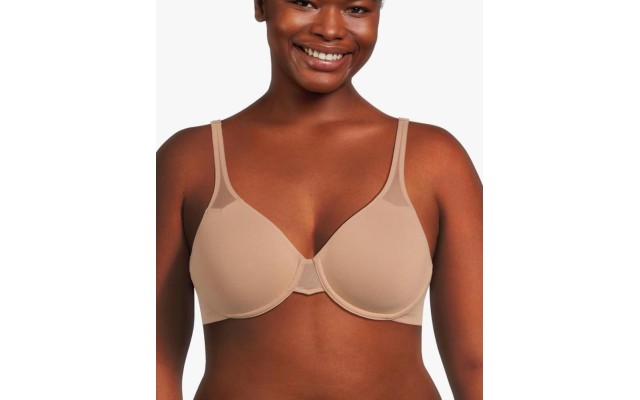  Women’s Body By 2.0 Mesh-Detail Underwire Bra 851315, Roebuck, 36D