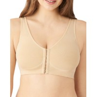 Wacoal Women's B-Smooth Front Close Bralette, Sand, 36
