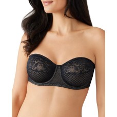Wacoal Women’s Visual Effects Strapless Minimizer Bra 854310, Black, 40DD