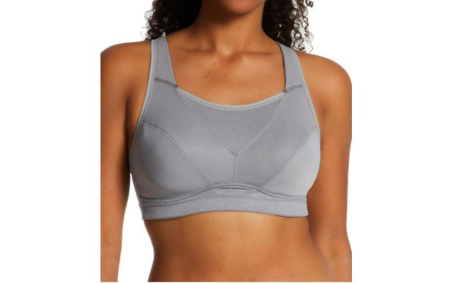 Women’s  US4221 Bounce Control Wire Free Sports Bra (Coolest Grey Heather 38DD)