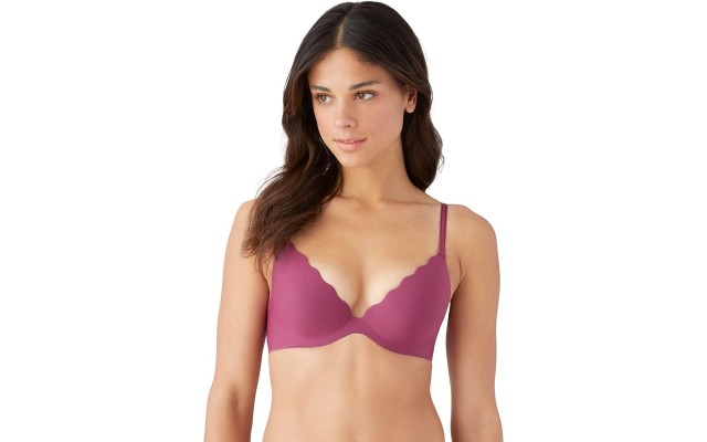 B.tempt’d Women’s b.wow’d Convertible Push Up Bra, Raspberry, 30D