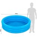 Crystal 3 Ring Blue Pool, 3-Ring, 66 in x 16 in, 581 Litres