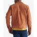  Men’s Suede Trucker Jacket, XX-Large, Tan