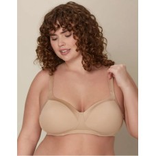 Playtex Secrets Balconette Wirefree Bra Full-Figure TruSupport 4824, Nude, 36C