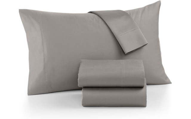  Ultra Cool 700-Thread Count 4-Pc. Sheet Set Bedding King Gray