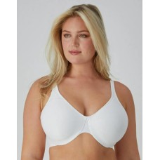 Bali Bra Passion for Comfort Minimizer Women’s Underwire Smooth Seamless, White, 40DD