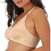 Wire-Free Bra Double Support M-Frame Cushioned Flexible Fit Womens, Soft Taupe, 36C  Wire-Free Bra Double Support M-Frame Cushioned Flexible Fit Womens, Soft Taupe, 36C
