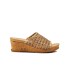  Flossey Wedge Sandals Gold 8.5M, BT26520