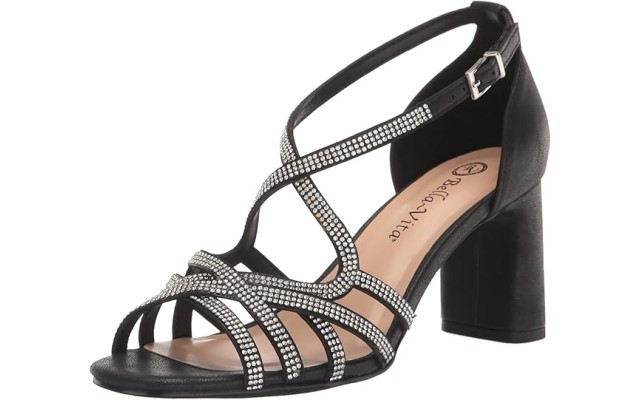  Womens Aliette Dre Black Metallic 9W, ALIET