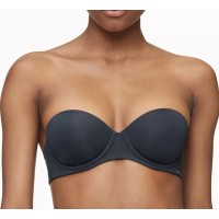Calvin Klein Underwear Push-Up Strapless Bra (Black) Women’s Bra, 36B