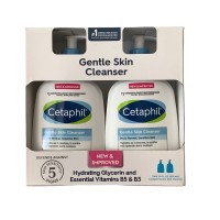 Cetaphil Gentle Skin Cleanser for Dry to Normal Sensitive Skin with 2X20 oz. Pumps
