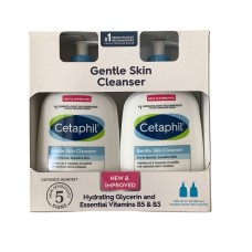 Cetaphil Gentle Skin Cleanser for Dry to Normal Sensitive Skin with 2X20 oz. Pumps