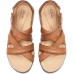  Womens Laurieann Rena Embelli Sandal Tan Leather 7.5M, 26177344