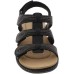  Womens Laurieann Vine Strappy Sandal Black Leather 11M, 26171268