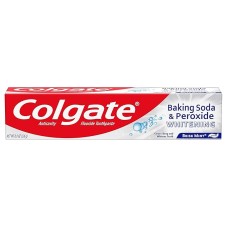 Colgate Baking Soda and Peroxide Whitening Bubbles Toothpaste, Brisk Mint, 8 Ounce