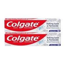 Colgate Baking Soda and Peroxide Whitening Bubbles Toothpaste, Brisk Mint, 8 Ounce, 2 pack