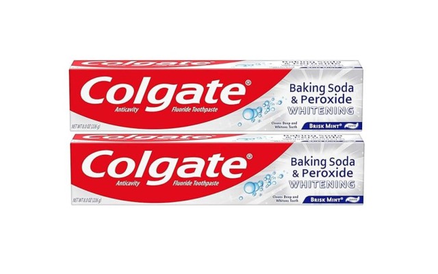  Baking Soda and Peroxide Whitening Bubbles Toothpaste, Brisk Mint, 8 Ounce, 2 pack