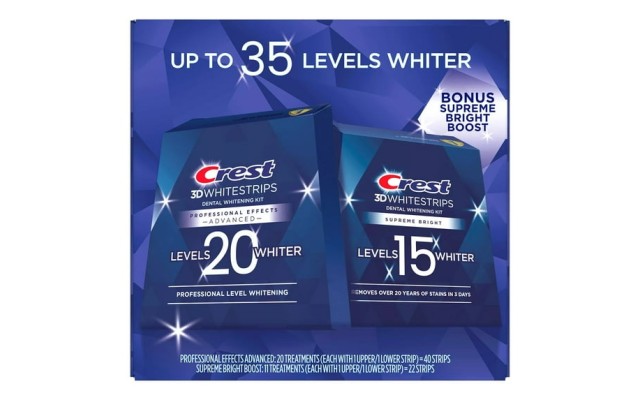  3D Whitestrips Professional Effects & Supreme Bright Whitening Kit