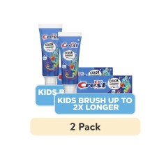Crest Advanced Kid's Fluoride Toothpaste, Strawberry Flavor, 4.2 oz, 2 pack, Ages 3+