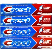 Crest Cavity Protection Toothpaste Regular 8.20 oz (Pack of 4)