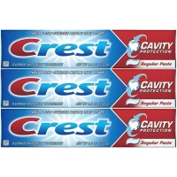 Crest Toothpaste Cavity Protection Regular 8.2 oz (Pack Of 3)