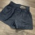  Juniors Smocked-Waist Pull-On Shorts, Navy, XL