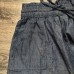  Juniors Smocked-Waist Pull-On Shorts, Navy, XL