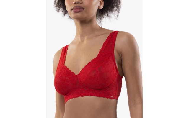 Women’s Aina Non Padded Bralette, Red,2XL  Women’s Aina Non Padded Bralette, Red,2XL