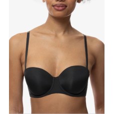 Dorina Women’s Michelle Strapless Light Padded Bra, Black, 34C