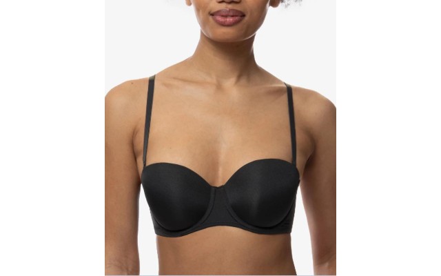 Women’s Michelle Strapless Light Padded Bra, Black, 34C Women’s Michelle Strapless Light Padded Bra, Black, 34C