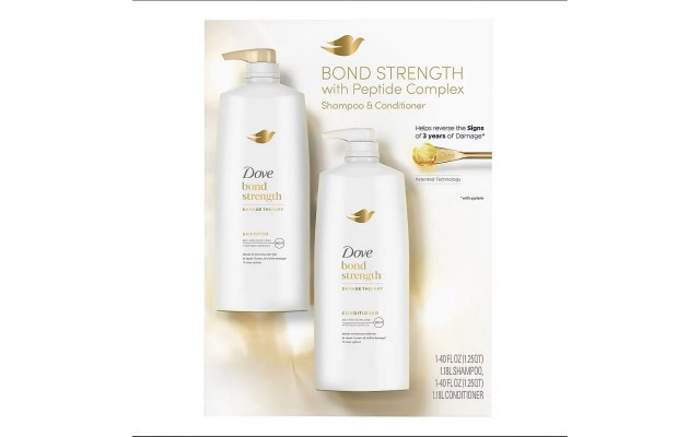 Bond Strength Shampoo & Conditioner with Peptide Complex for Damaged Hair, 2 pk./40 oz.  Bond Strength Shampoo & Conditioner with Peptide Complex for Damaged Hair, 2 pk./40 oz.