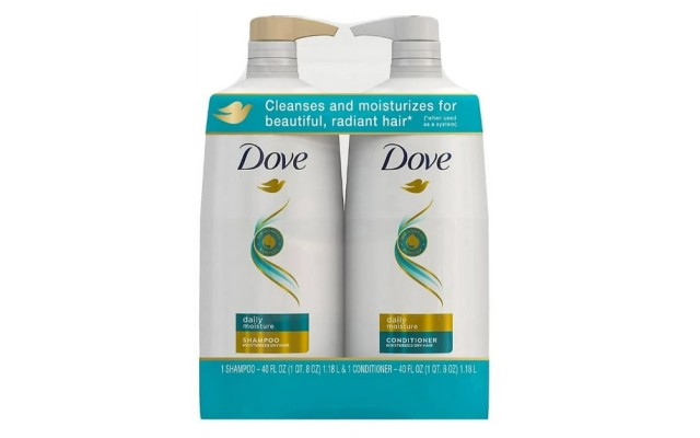 Moisturizing Shampoo and Conditioner with Pump Daily Moisture, 2 ct./40 oz.  Moisturizing Shampoo and Conditioner with Pump Daily Moisture, 2 ct./40 oz.