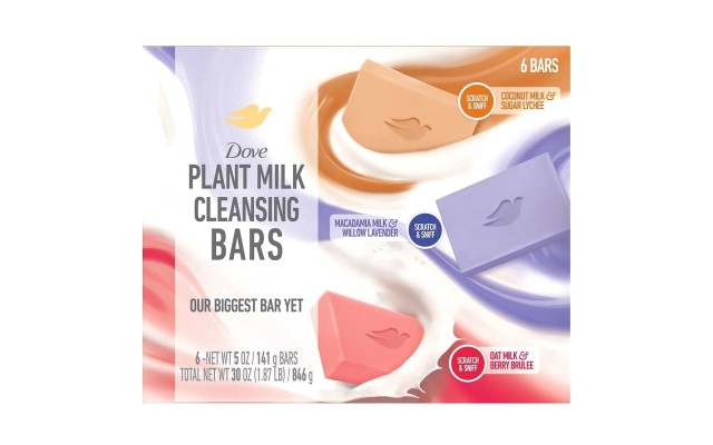 Plant Milk Bar Soap, 5 Ounce (Pack of 6)  Plant Milk Bar Soap, 5 Ounce (Pack of 6)