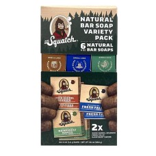 Dr. Squatch Natural Bar Soap, Assorted, 6 pk./5 oz.