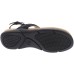  Monte Woven T-Stra Flat Sandal, Black, 8M, SEMONTE3