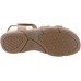  Womens Minny Roun Medium Brown Leather 8M, SEMINNY